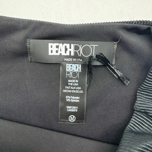 Beach Riot Celine Ribbed One-Piece Medium B1927 - Picture 5 of 5